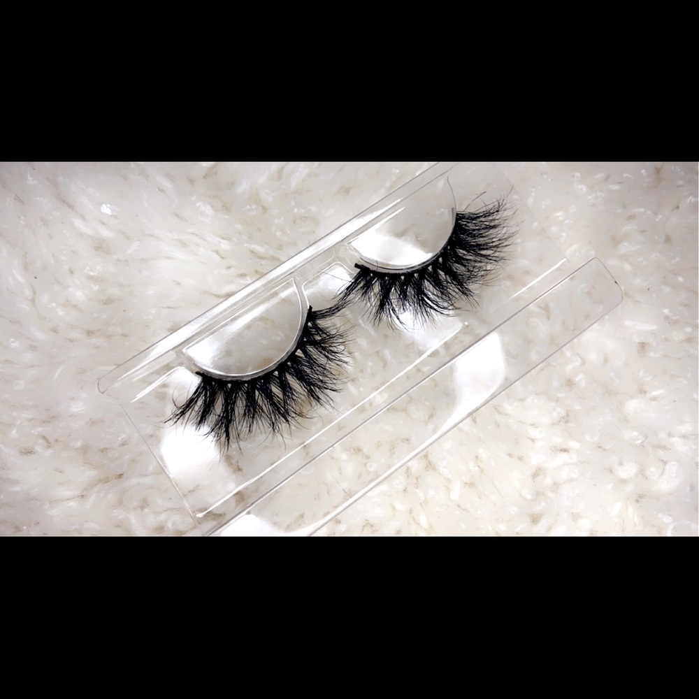 Mink fluffy lashes 18mm 🥰